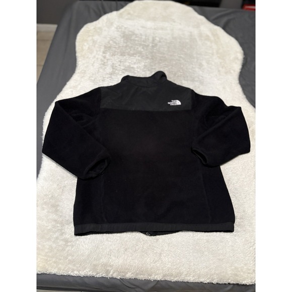 The North Face Denali Girls XL 18 Full Zip Fleece Jacket Pockets - Picture 2 of 6
